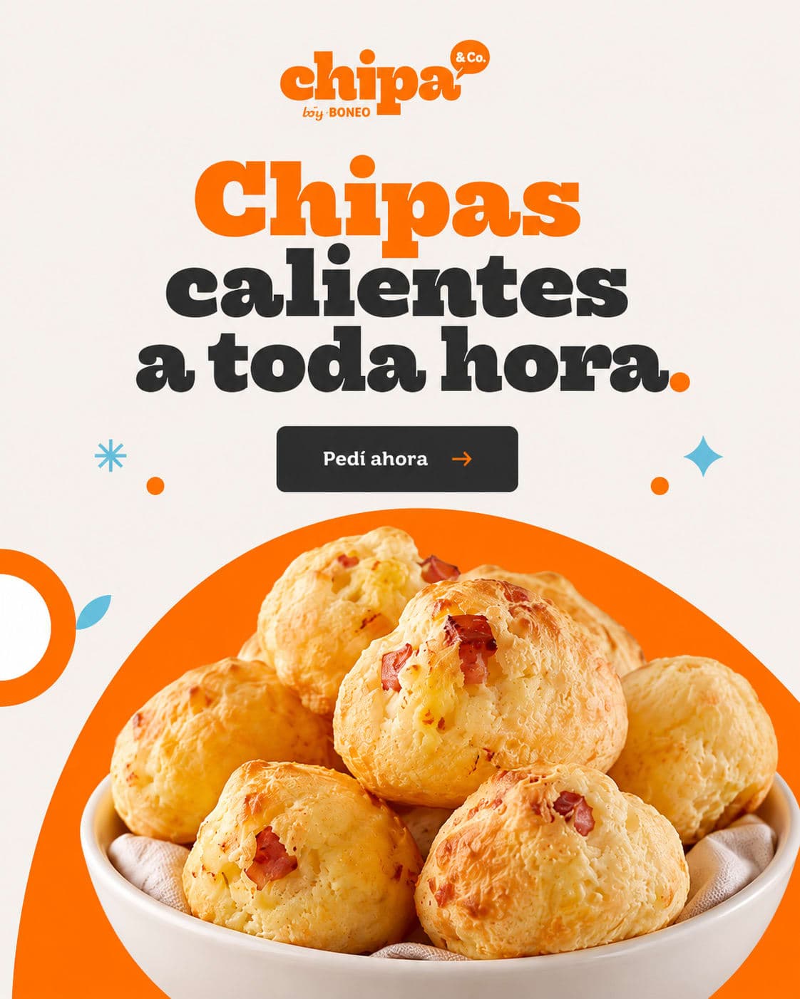 Chipás artesanales de Chipa&Co. — Pedí online